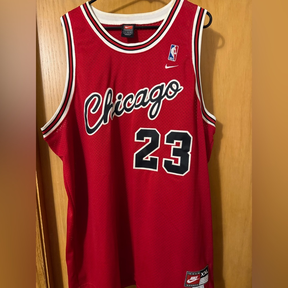 Nike Chicago Red Basketball Jersey